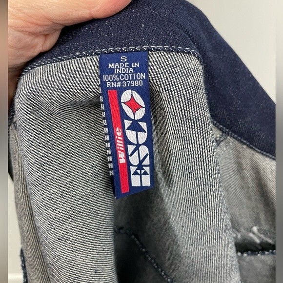 NEW Willie Esco Denim Streetwear Jean Jacket Size SMALL - Picture 12 of 16